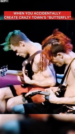 RHCP Accidentally Created Crazy Town’s Biggest Hit 🦋 #Shorts