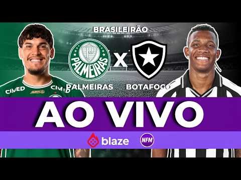 PALMEIRAS X BOTAFOGO AO VIVO COM IMAGENS DO ESTÚDIO | PALMEIRAS AO VIVO | BOTAFOGO AO VIVO