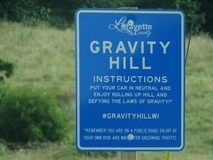 Gravity Hill: where your car "defies gravity" in Wisconsin