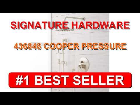 Signature Hardware 436848 Cooper Pressure Balanced Shower System with 8" Rain Shower - B08B4YSPS3
