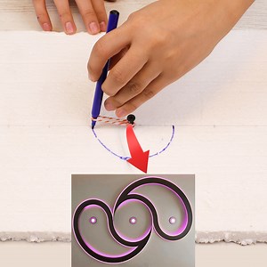 Easy tricks to draw complex designs 🖊️💡 | Trendy Magazine