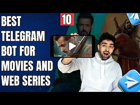 10 Best Telegram Bot for Movies and Web Series (FREE 😍)