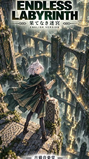 果てなき迷宮【英語版】｜歌姫のケルト幻想曲 #Shorts