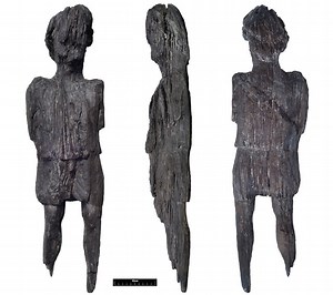 Rare Roman wooden figure uncovered by HS2 archaeologists in Buckinghamshire