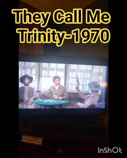 They Call Me Trinity. Terrence Hill & Bud Spencer. 1970's Western #western #theycallmetrinity