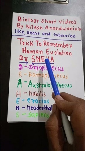 Human Evolution Explained 🧬 | From Apes to Humans | NEET Biology #nileshanandwani