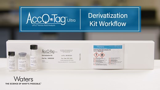 AccQ•Tag Ultra Manual Workflow - Waters Videos