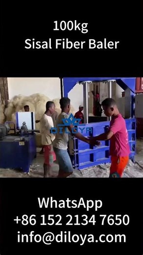 Coir Pith Compress Baler