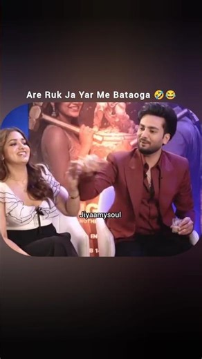 Are Ruk Ja Yar Me Bataoga - elvish yadav & Jiya Shankar cute viral moment||engaged season 2||#elvish