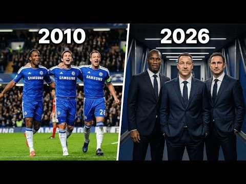 Chelsea 2009–10 🏆 THEN vs NOW – Double Winners Era