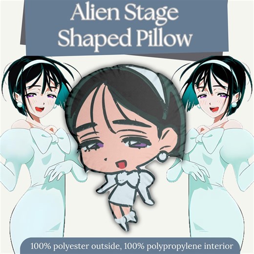 Sua Alien Stage Plushie Shaped Pillow ALNST Fanmerch - Etsy