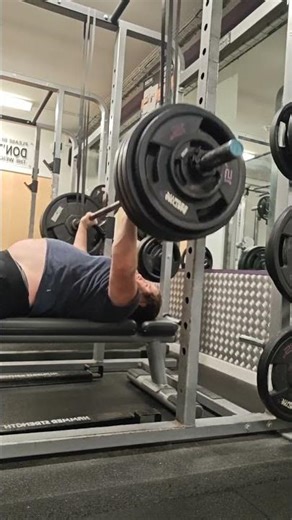 Speed work for bench tonight. Bands relieve some of the pressure off the shoulders and it's fun