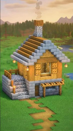 Easy Aesthetic House in Minecraft !