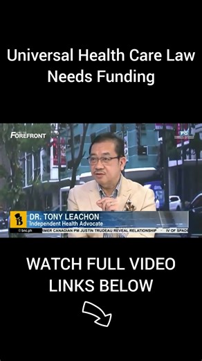 160K views · 4.8K reactions | Universal Health Care Law Needs Funding...