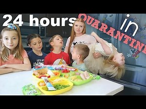 24 hours in QUARANTINE w/ 5 kids at home