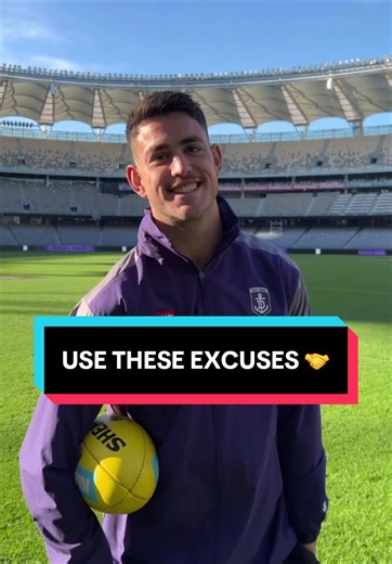AFL Winning Excuses That Work Every Time