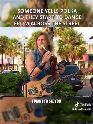 Dancing Polka Across the Street: A Fun Street Performance