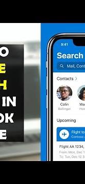 How To Delete Search History in Outlook Mobile