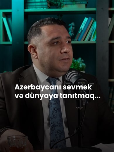 Azərbaycanı sevmək və dünyaya tanıtmaq... #mailyaqub