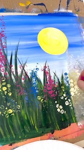 64K views · 793 reactions | [clip] Fun flower painting technique using bubble wrap  #paintingideas #beginner #tutorials #paintingtips #tipsandtricks | Emily Seilhamer Art | Facebook