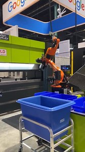 9K views · 67 reactions | Discover the power of Gladwin Automation’s RBC cell integrated with KUKA Robotics. With minimal input required from press brake operators, your production runs smoother, reducing the need for extra labor costs 料 Come check it out for yourself at KUKA booth 236807 here at International Manufacturing Technology Show 2024 | KUKA | Facebook