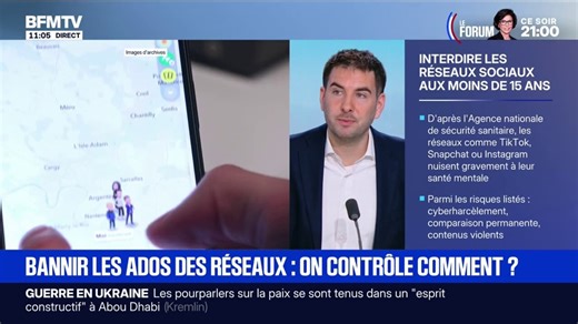 Interdiction des réseaux sociaux aux moins de 15 ans: ce que contient le projet de loi