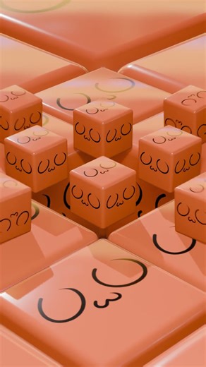 Animated facial expressions rolling around in Roblox 😄 #roblox