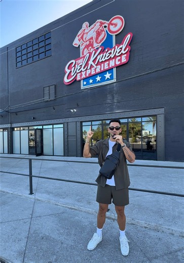 New Place To Visit in Las Vegas! @Evel Knievel Experience Highly recommend you grab some tickets next time you visit Las Vegas. Located in the Arts District minutes from the strip. Thank you Evel Knievel Museum For Inviting Us.🙏