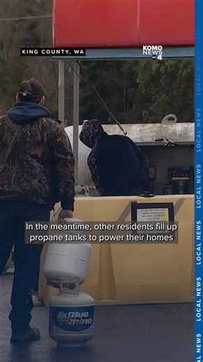KOMO News on Instagram: "Back-to-back nights of high, gusty winds on Whidbey Island have knocked out power for thousands of homeowners and businesses. Driving through the southern region of the island, in the Clinton area, traffic stoplights and gas station boards were still dark on Thursday evening. As of 5 p.m. Thursday, Puget Sound Energy (PSE) reported 10,186 customers without power, as 13 different PSE crews work across the island to get lights turned back on. 🔗 in bio for the full story.