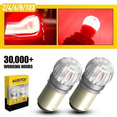 2-10x BAY15D P21/5W Red 1157 LED Tail Canbus Stop Brake Light Bulbs No Error | eBay Australia