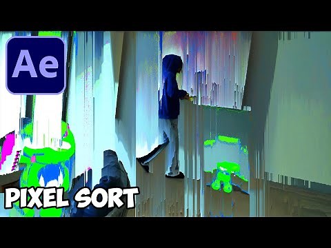 *EASY* Pixel Sort Effect (After Effects)