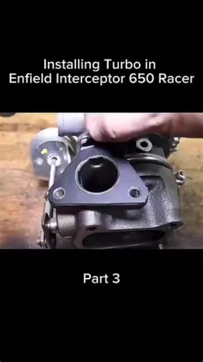 Installing Turbo in Enfieldt 1 Interceptor 650 Racer #royalenfield #interceptor650 #ride #rev #rideandrev7 #royalfamily #royalenfield650 #turbo #tiktok #trending #fybシ viral #fyp #goviral #fyb #fyb #sound #engine