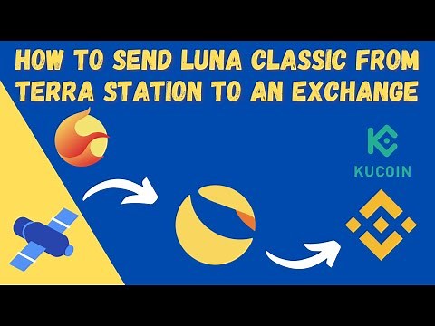 How to send LUNA Classic to an exchange from Terra Station