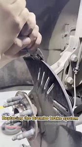 Replacing the Brembo brake system. #auto #automechanic #brake #automobile #mechanicsteve #cars | Mechanic Steve