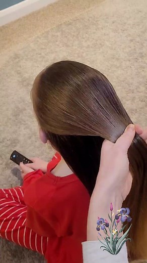 Alex Loudon | Single French braid, finished with yellow ribbon for the first day of Spring 🌻 I've added a few tips on how I get the braid tight as I go... | Instagram