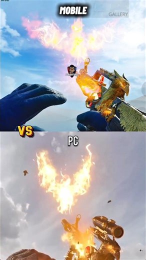 cod pc VS cod mobile