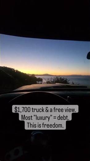 $1700 truck and a free view