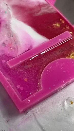 Resin art, how to, tutorial on TikTok