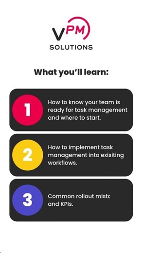 Task managemet implementation done right webinar next week