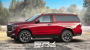 2022 Chevy Tahoe Two-Door SUV Draws Whimsical Inspiration From a K5 Blazer Past