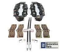 Front Corvette Brake Calipers | Stainless Steel Sleeved O-Ring | 1965-1982