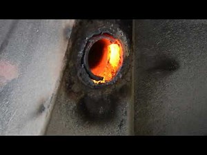 Hinge replacement on a dump trailer