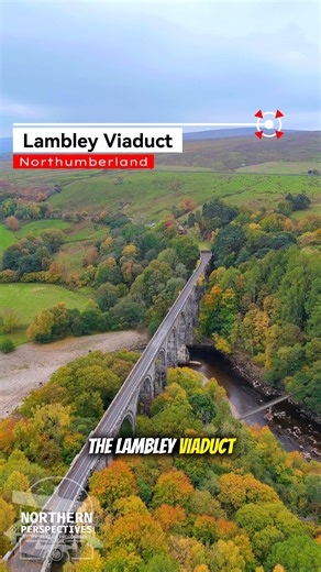 High above the River South Tyne, tucked away in the valley near Haltwhistle, stands one of the North’s most beautiful pieces of Victorian engineering — the Lambley Viaduct. Built in 1852 by Sir George Barclay Bruce for the Alston Branch Line, it carried trains between Haltwhistle and Alston for more than a century. Seventeen stone arches stretch almost 260 metres across the valley, rising nearly 30 metres above the water — solid, graceful, and still breathtaking today. The line closed in 1976, b