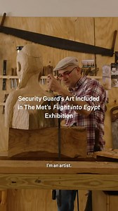 For Met Security Officer Armia Malak Khalil, it started as just another day—until a chance encounter and a friendly conversation led to something unexpected. Now, his art is featured in "Flight into Egypt: Black Artists and Ancient Egypt, 1876–Now." As Armia puts it, “Magic happened here.” See the exhibition now through February 17. | The Metropolitan Museum of Art, New York