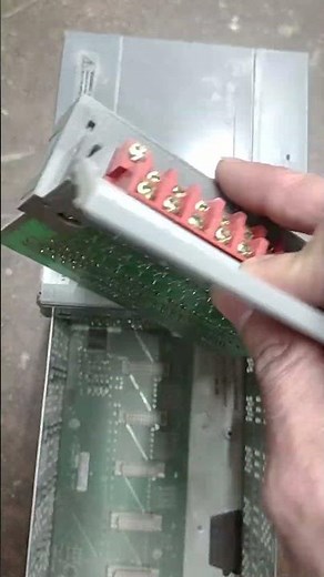 Removing and Putting Input and Output Card Allen Bradley PLC