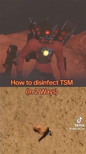 how to disinfect the titan speakerman in 2 ways