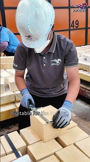 Industrial Fireclay Bricks | Full-Process Quality Inspection Live #refractorymaterials #refractory