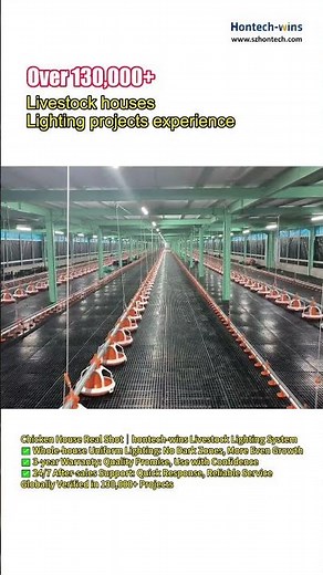 No Dark Corners, No Worries.FarmLighting #Warranty #AfterSalesSupport