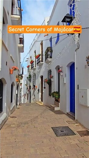 Hidden Streets of Mojácar Pueblo 🇪🇸✨ | Secret Corners You Must See #shorts