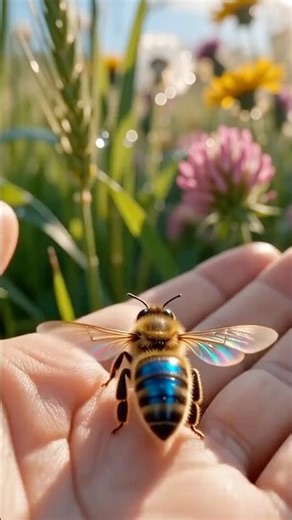 Bee POV Flight - What the World Looks Like Through a Bee’s Eyes